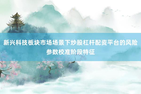 新兴科技板块市场场景下炒股杠杆配资平台的风险参数校准阶段特征